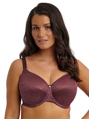 Fantasie Red Demure Underwire Moulded Non Padded Nude Bra - Image 3 of 5