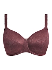 Fantasie Red Demure Underwire Moulded Non Padded Nude Bra - Image 5 of 5