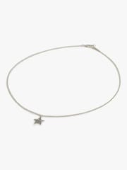 AllSaints Silver Tone Star Pendant - Image 1 of 5