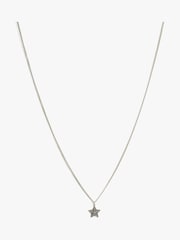 AllSaints Silver Tone Star Pendant - Image 2 of 5
