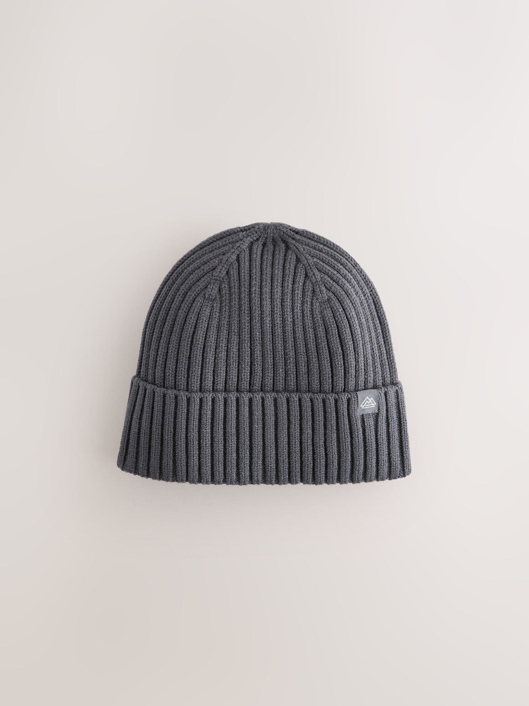 Buy Neutral Beige/Grey Knitted Beanie Hats 3 Pack (1-16yrs) from