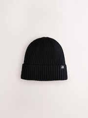 Темно-синий/черный - Knitted Beanie Hats 3 Pack (1-16yrs) - Image 2 of 6