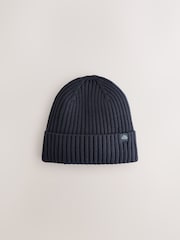 Темно-синий/черный - Knitted Beanie Hats 3 Pack (1-16yrs) - Image 3 of 6