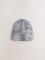 Темно-синий/черный - Knitted Beanie Hats 3 Pack (1-16yrs) - Image 4 of 6