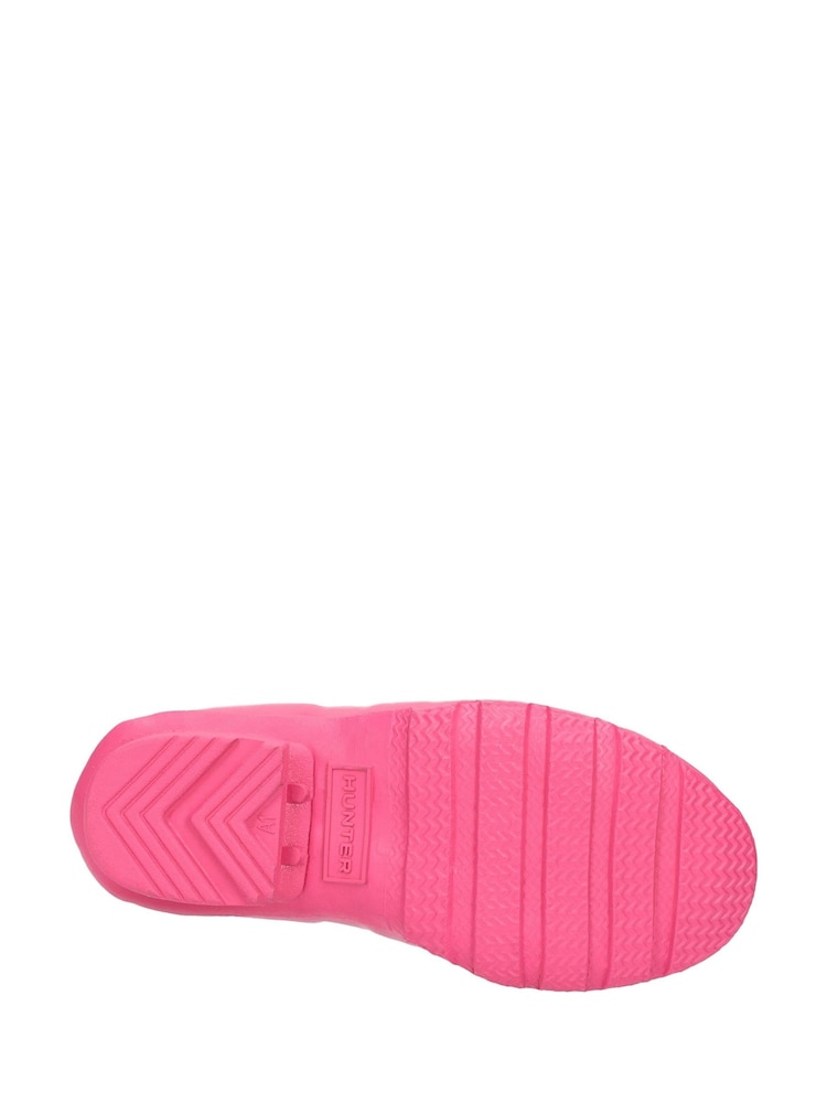 Hunter Kids Pink First Matte Wellington Wellies - Image 4 of 4 Hunter Kids Pink First Matte Wellington Wellies - Image 4 of 4