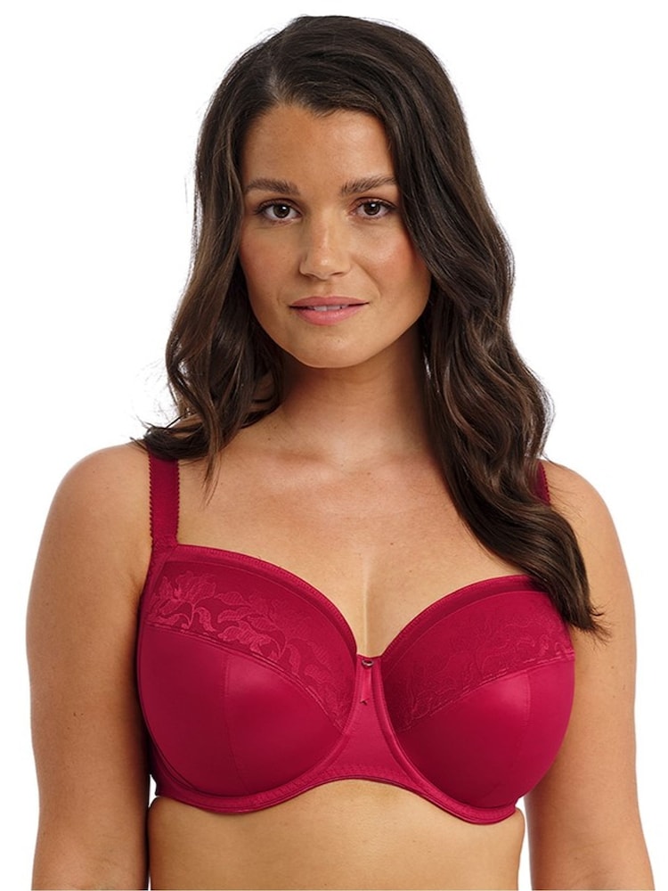 Fantasie Red Illusion Underwire Side Support Bra - Image 2 of 5