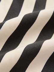 Schwarz/Weiß - Stripe Column Skirt - Bild 7 von 8