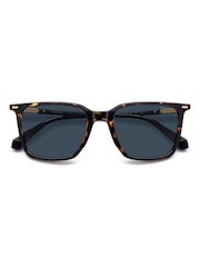 Polaroid Havana Rectangular Brown Sunglasses - 圖片 3，共 6