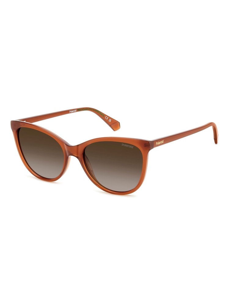 Polaroid Cat Eye Brown Sunglasses - Image 2 of 7