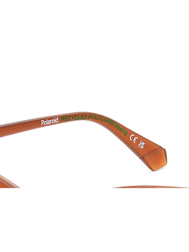 Polaroid Cat Eye Brown Sunglasses - Image 7 of 7