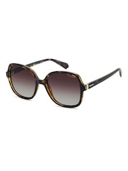 Polaroid Brown Square Sunglasses With Jewel Embellishment - Image 2 of 5
