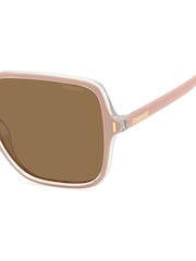 Polaroid Oversized Pink Square Sunglasses - Image 6 of 6