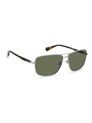 Polaroid Grey Navigator Sunglasses - Image 1 of 1