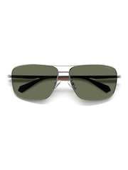 Polaroid Grey Navigator Sunglasses - Image 4 of 5