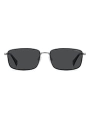 Polaroid Rectangular Black Sunglasses - Image 1 of 5