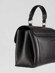 Bolsa transversal de couro LK Bennett Darcie com alça superior - Imagem 3 de 5