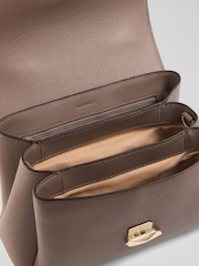 LK Bennett Natural Darcie Leather Top Handle Cross-Body - Image 3 of 5