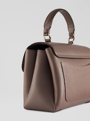 LK Bennett Natural Darcie Leather Top Handle Cross-Body - Image 4 of 5