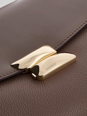 LK Bennett Natural Darcie Leather Top Handle Cross-Body - Image 5 of 5