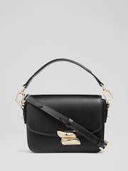 LK Bennett Black Frankie Smooth Leather Core Cross-Body - Image 1 of 3