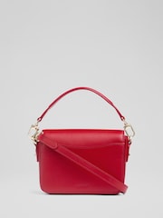 LK Bennett Red Frankie Smooth Leather Core Cross-Body - Image 2 of 5