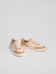 LK Bennett Brown Runner Leather Trainers - Image 2 of 3