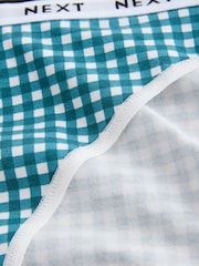 Estampado de cuadros - Pack de 7 bragas con logotipo - Imagen 9 de 13