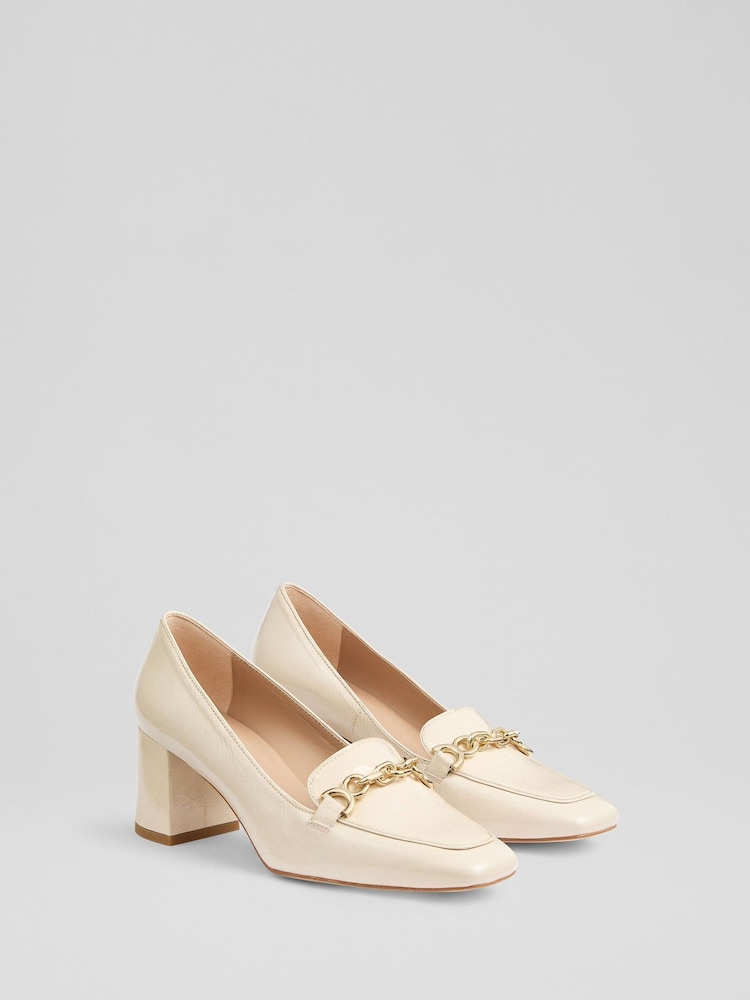 LK Bennett Johanna Trim Block Loafers - Slika 2 iz 4 LK Bennett Johanna Trim Block Loafers - Slika 2 iz 4