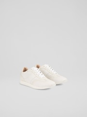LK Bennett Natural Sport Nylon & Leather Sport Runner - Image 2 of 4