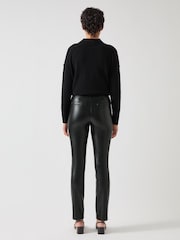 LK Bennett Black Ellen Stretch Skinny Trousers - Image 2 of 4
