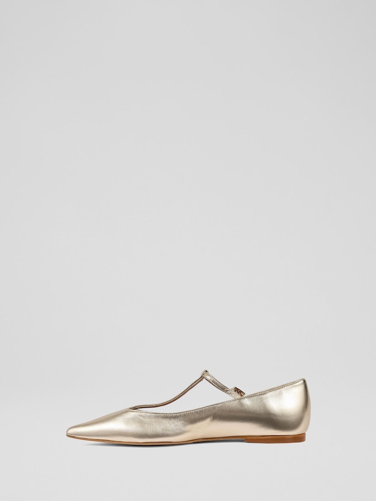 LK Bennett Drew T Bar Flats - Imagen 2 de 4 LK Bennett Drew T Bar Flats - Imagen 2 de 4