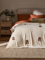 Cosy Hamish Embroidered Throw - Slika 1 iz 5