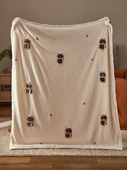 Cosy Hamish Embroidered Throw - Slika 4 iz 5