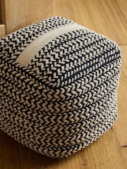 Monochrome Two Tone Plait Textured Doorstop - Image 2 of 4