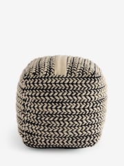Monochrome Two Tone Plait Textured Doorstop - Image 3 of 4