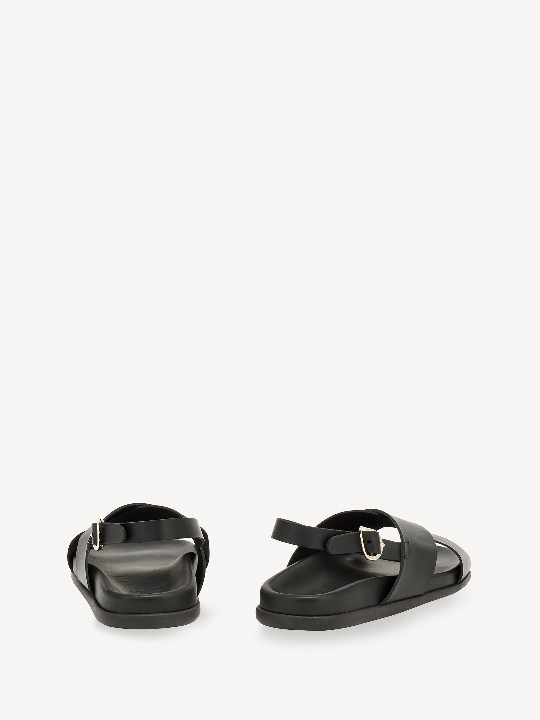 IENA 新品未使用ANCIENT GREEK SANDALS 黒　37 ANCIENT GREEK SANDALS tongs sandal サンダル 12104-1011