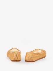 Ancient Greek Sandals Yellow IRO Jelly Shoes - Image 3 of 4
