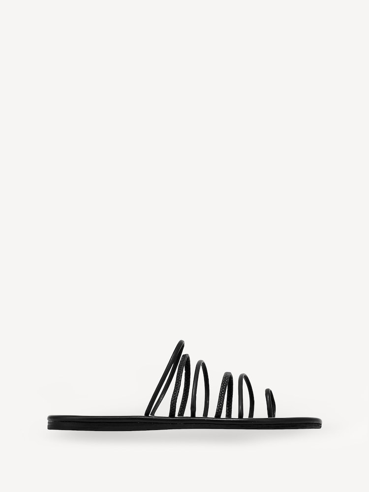 Ancient Greek Sandals Black Imatio Sandals - Image 1 of 4 Ancient Greek Sandals Black Imatio Sandals - Image 1 of 4