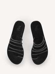 Ancient Greek Sandals Black Imatio Sandals - Image 4 of 4