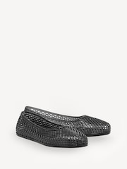 Ancient Greek Sandals Black IRO Jelly Shoes - Image 2 of 4