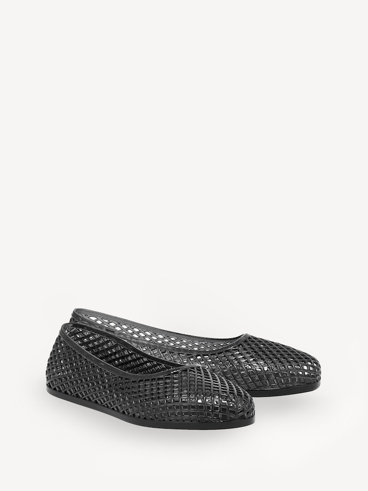 Ancient Greek Sandals Black IRO Jelly Shoes - Image 2 of 4