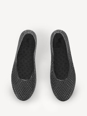 Ancient Greek Sandals Black IRO Jelly Shoes - Image 4 of 4
