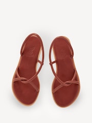 Ancient Greek Sandals Brown Bomba Leather Sandals - Image 3 of 3