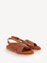 Ancient Greek Sandals Brown Ikesia Leather Sandals - Image 2 of 4