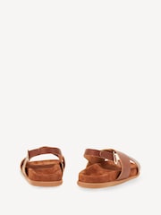 Ancient Greek Sandals Brown Ikesia Leather Sandals - Image 3 of 4