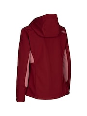 Trespass Female Red Eckwood Softshell Jacket - Image 2 of 2