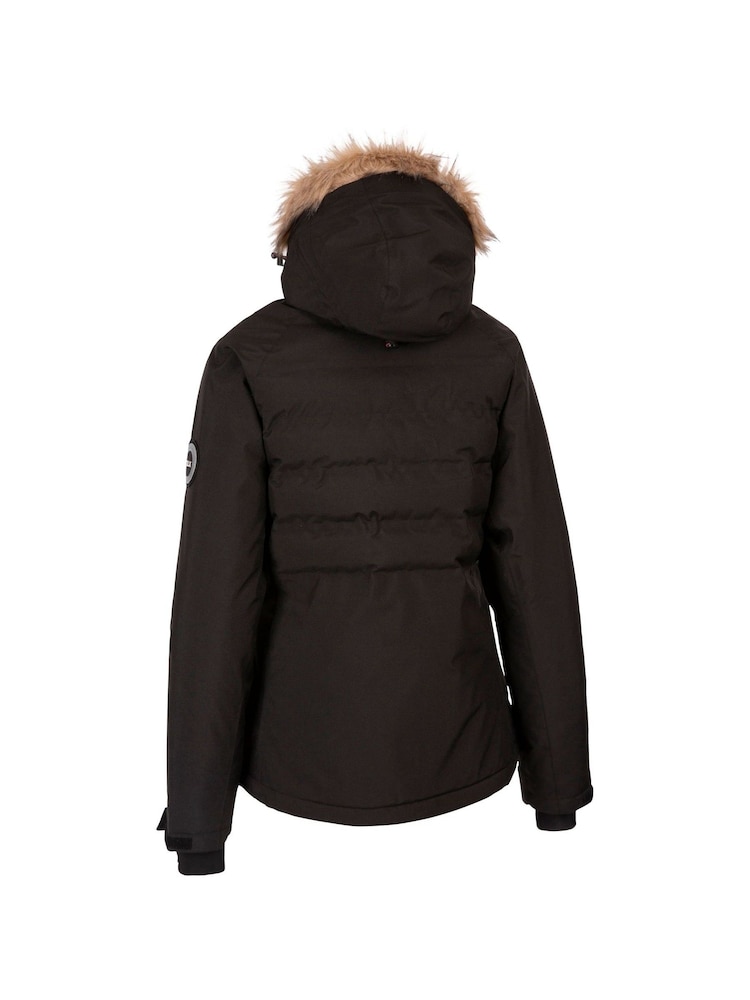 DLX Black Female Gaynor Dlx Ski Black Jacket - Image 2 of 2 DLX Black Female Gaynor Dlx Ski Black Jacket - Image 2 of 2