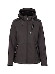 Trespass Female Grey Neman Softshell Jacket - Image 1 of 2