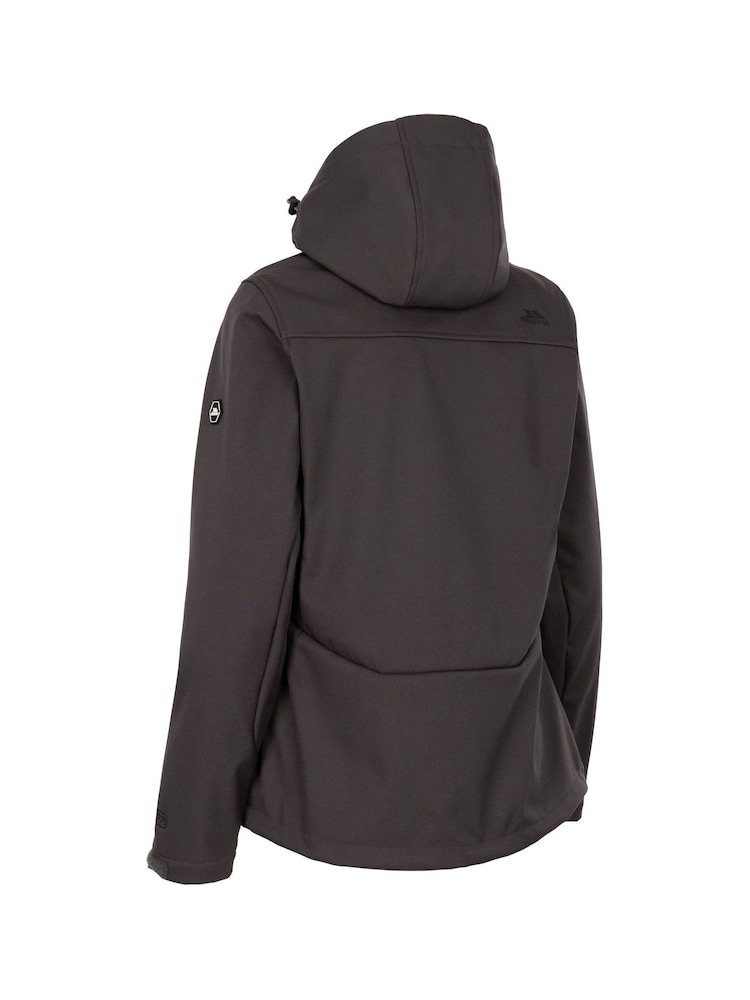 Trespass Female Grey Neman Softshell Jacket - Image 2 of 2