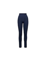 Trespass Female Blue Fuzzy Sherpa Lined Leggings - Image 1 of 2